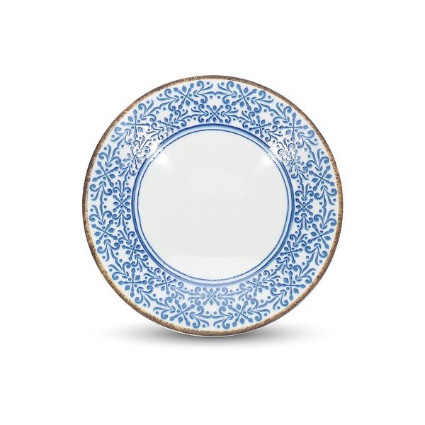 Skirta sriubai baltos spalvos/mėlynos spalvos iš porceliano  mažas dubuo 1 l Azul – BonBistro-image-3