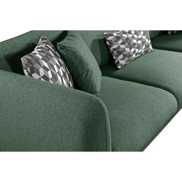 Žalia išskleidžiama sofa Pandia Home Mallorca-image-1