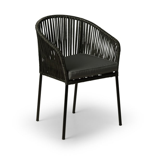 2 juodų sodo kėdžių rinkinys Bonami Selection Trapani