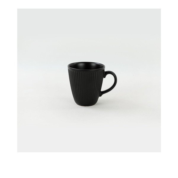 Puodeliai juodos spalvos iš keramikos 6 vnt. 0.3 l – Hermia-image-3