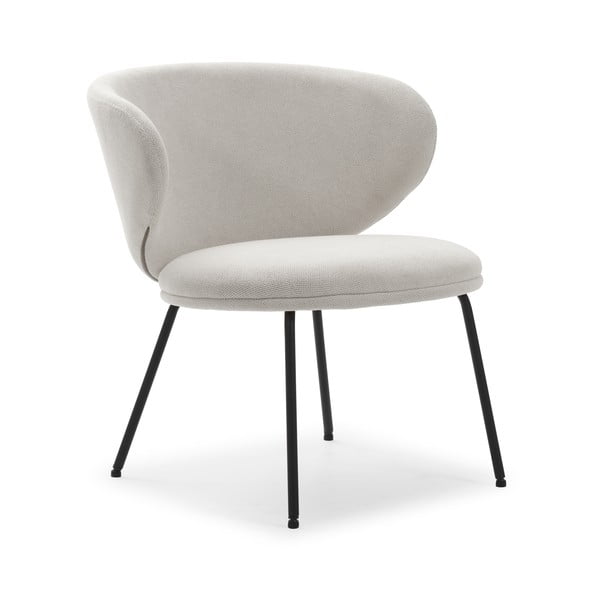 Krėslas baltos spalvos Rush – Marckeric