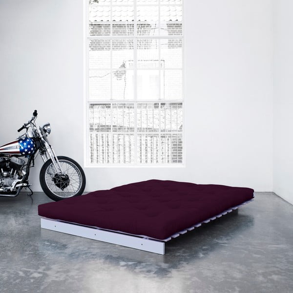 Kintama sofa "Karup Roots" Baltos / violetinės spalvos slyva-image-4