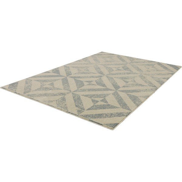 Kilimas iš vilnos smėlio spalvos 133x180 cm Tile – Agnella-image-4