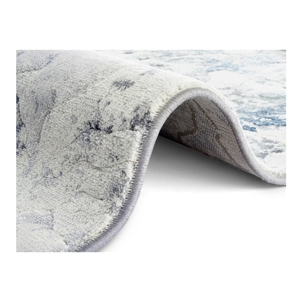 Šviesiai mėlynos ir kreminės spalvos kilimas Elle Decoration Arty Fontaine, 80 x 150 cm-image-4