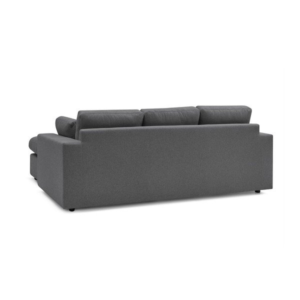 Tamsiai pilkos spalvos kampinė sofa Belair – Bobochic Paris-image-4