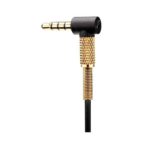 Juodos "Marshall Mode EQ" juodos ir žalvario spalvos ausinės-image-2