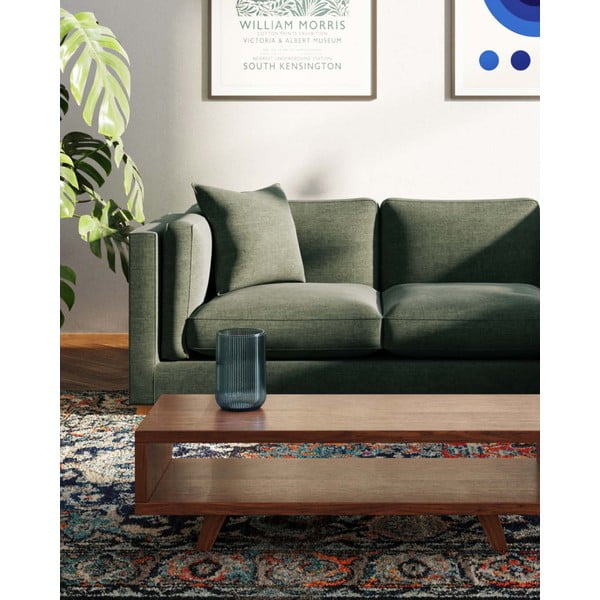 Kampinė sofa žalios spalvos (su dešiniuoju kampu) Pomo – Ame Yens-image-3