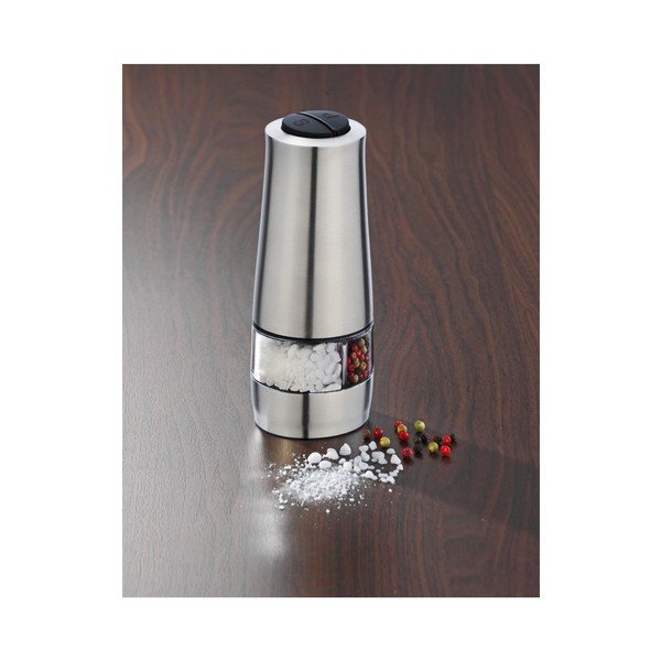 Dvigubas sidabrinis druskos ir pipirų malūnėlis Wenko Mill-image-1