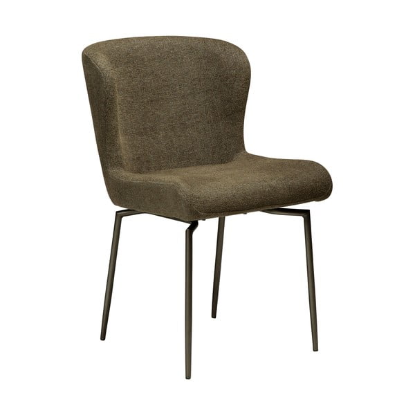 Khaki spalvos iš audinio valgomojo kėdė Glam – DAN-FORM Denmark