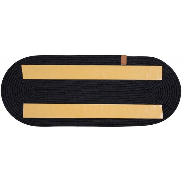 Juodos spalvos laiptų kilimėlių rinkiniai 16 vnt. 25x65 cm Milo – Vitaus-image-3