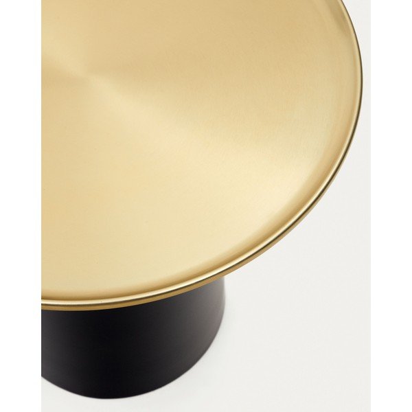 Šoninis stalas iš metalo apvalios formos ø 52 cm Liuva – Kave Home-image-3