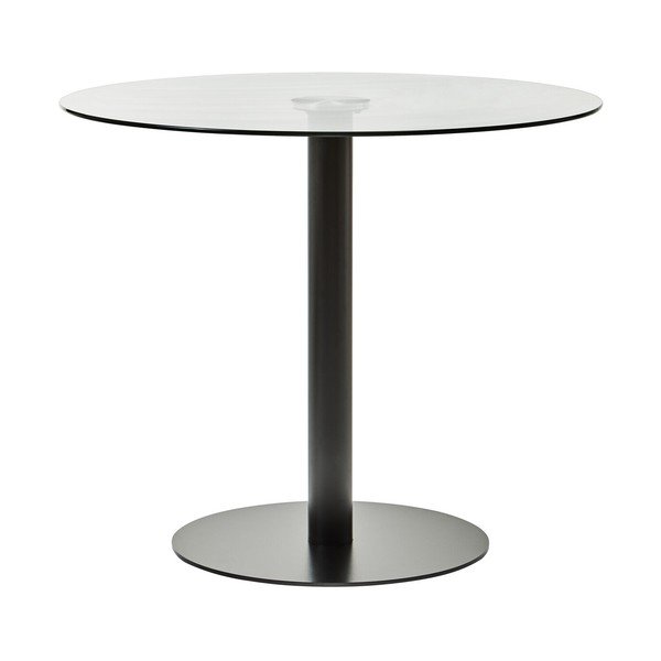 Apvalios formos valgomojo stalas su stikliniu stalviršiu ø 90 cm Metropolitan – Premier Housewares