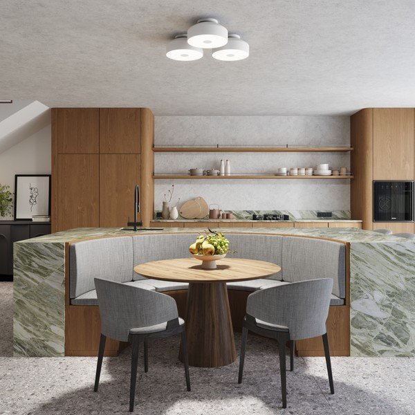 Baltos spalvos lubinis šviestuvas Omiq – Sollux-image-2