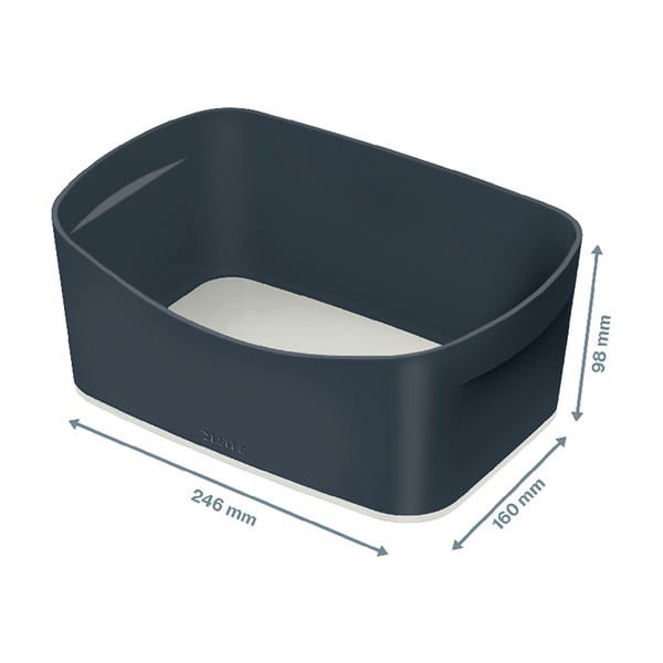 Pilkos spalvos dėžutė MyBox - Leitz-image-4