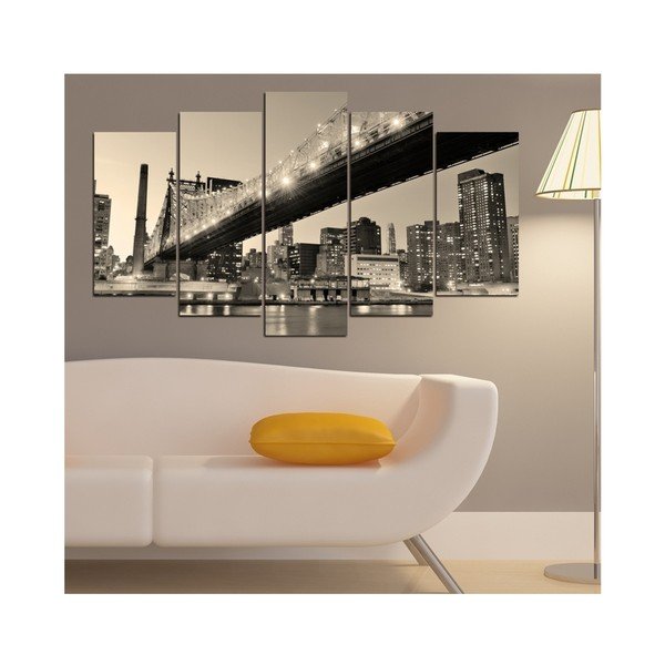 Kelių dalių paveikslas "Insigne Hundra", 102 x 60 cm-image-1