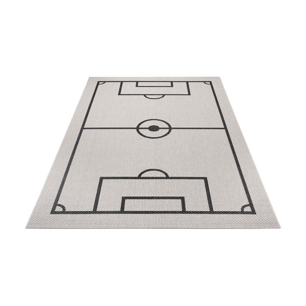 Kreminės spalvos vaikiškas žaidimų aikštelės kilimas Ragami Playground, 80 x 150 cm-image-2