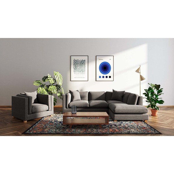 Kampinė sofa antracito spalvos (su dešiniuoju kampu) Pomo – Ame Yens-image-1