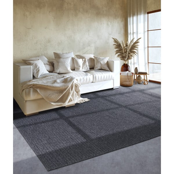 Rankų darbo iš vilnos kilimas tamsiai pilkos spalvos 160x230 cm Francois – Villeroy&Boch-image-3