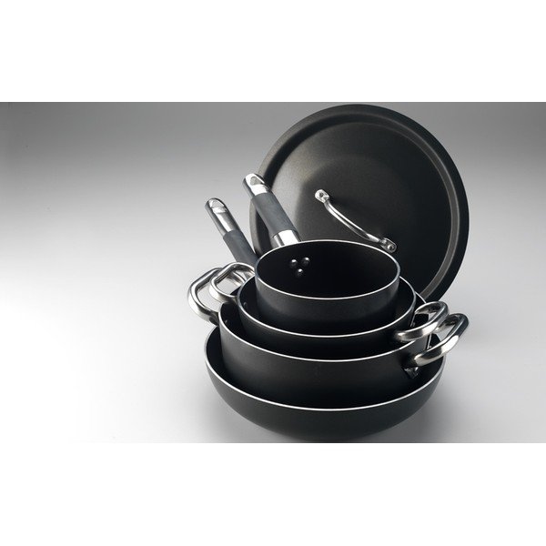 Pentole Agnelli Al Black juoda neprideganti aliuminio keptuvė, ø 16 cm-image-3
