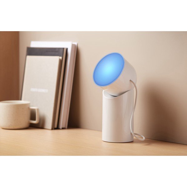 Stalinis šviestuvas baltos spalvos LED (aukštis 14 cm) Orbe – Lexon-image-1