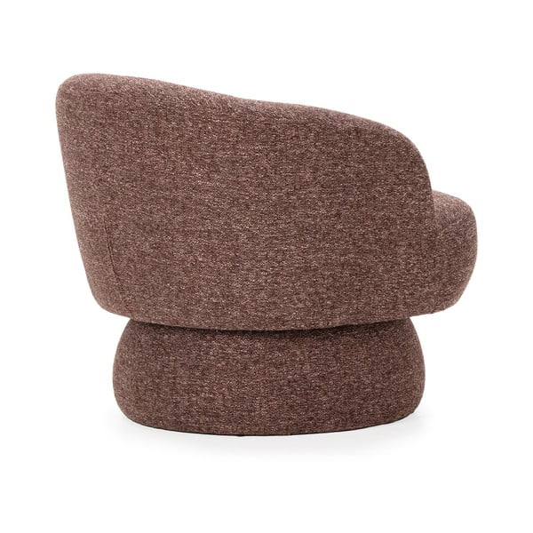 Violetinės spalvos/rudos spalvos pasukamas krėslas Dali – MOME-image-4