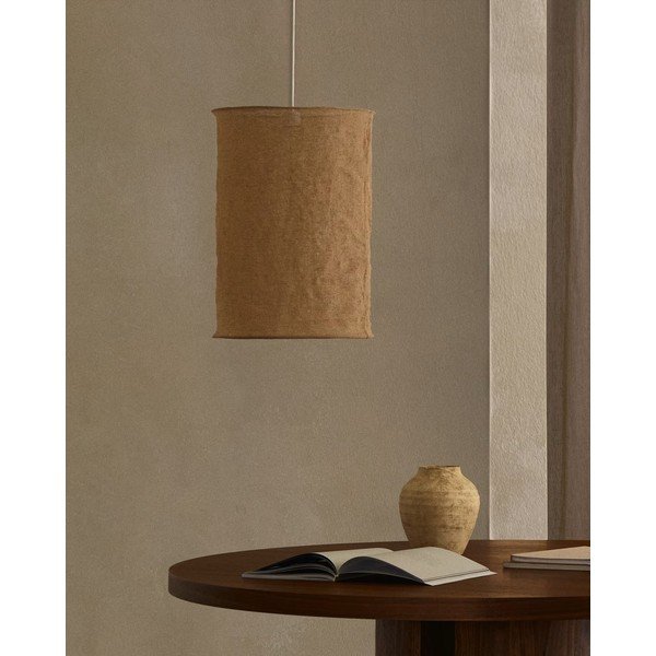 Smėlio spalvos šviestuvo gaubtas ø 40 cm Mariela – Kave Home-image-1