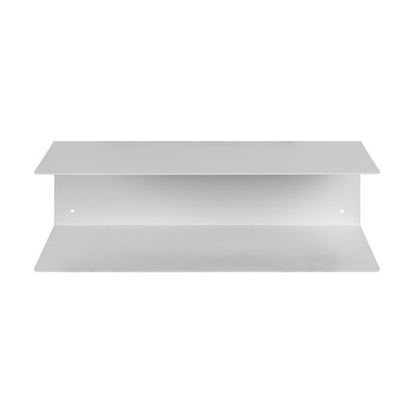 Balta metalinė dvisienė lentyna Actona Joliet, plotis 50 cm
