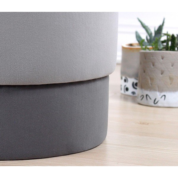 Pufas pilkos spalvos Ropp – Artie-image-4