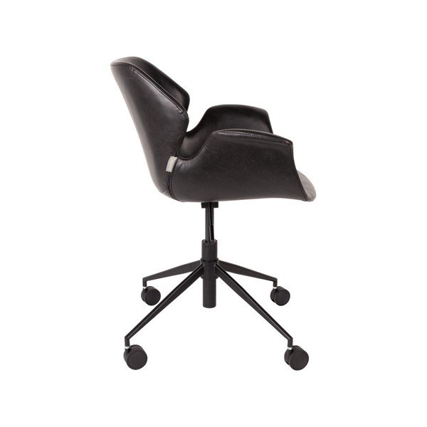 Juoda biuro kėdė Zuiver Office Chair Nikki-image-2