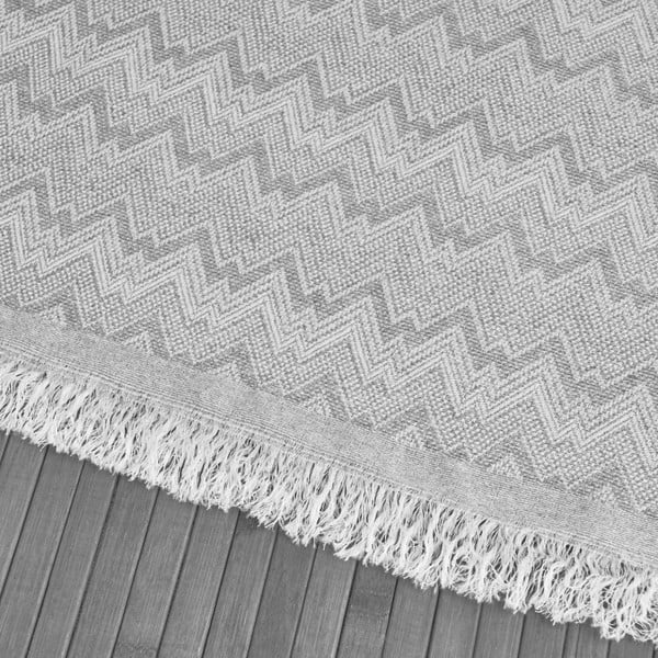 Lovatiesė pilkos spalvos dvigulei lovai 180x290 cm Up & Down – Casa Selección-image-1