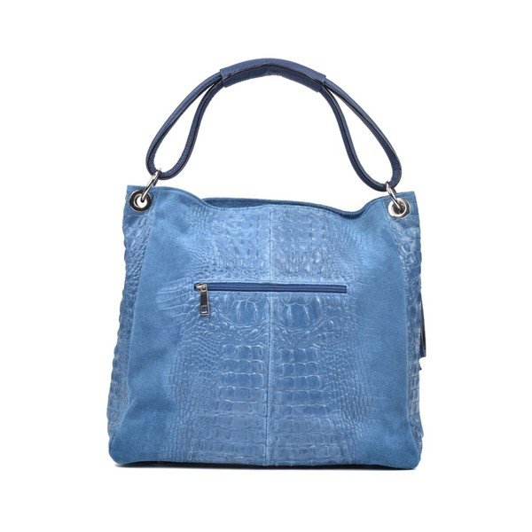 Mėlyna odinė rankinė Luisa Vannini Zunna-image-4