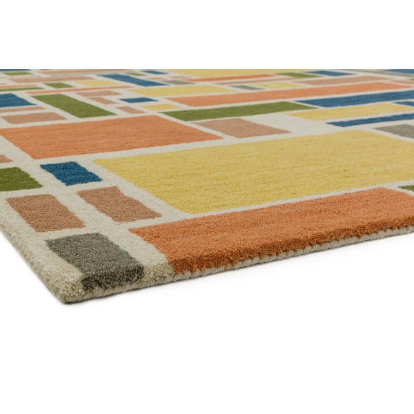 Kilimas Azijos kilimai Blocks Multi, 200 x 290 cm-image-2
