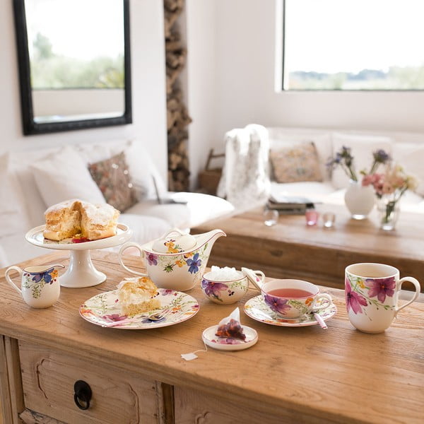 Porcelianinis arbatos puodelis su gėlių motyvu Villeroy & Boch Mariefleur Tea, 0,24 l-image-2