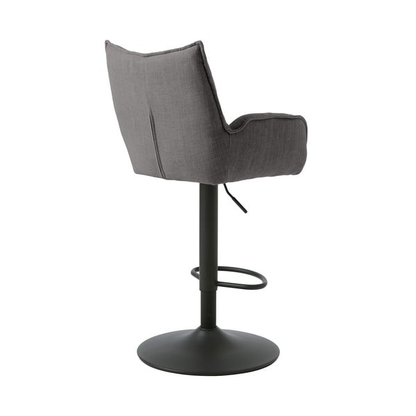 Pilkos spalvos reguliuojamo aukščio baro taburėtės 2 vnt. Marilla – Unique Furniture-image-3