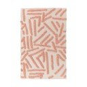 Skalbiamas kilimas rožinės spalvos/kreminės spalvos 60x90 cm Athena – douceur d'intérieur