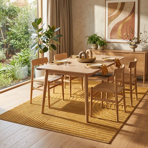 Ochros spalvos kilimas 200x290 cm Whirl – ESTE-image-3
