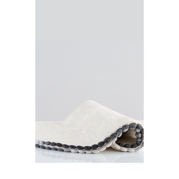 Kreminės spalvos medvilninis vonios kilimėlis Irya Home Collection Ronan, skersmuo 90 cm-image-3