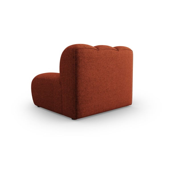 Modulinė sofa raudonos plytų spalvos (modulinė) Lupine – Micadoni Home-image-3