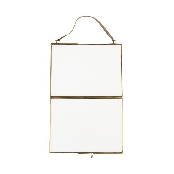 Iš metalo pakabinamas rėmas auksinės spalvos 20x15 cm – Rex London-image-2
