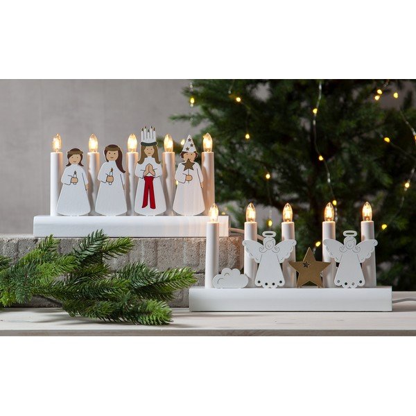 LED žvakidė su kištuku (aukštis 15 cm) Julia – Star Trading-image-1
