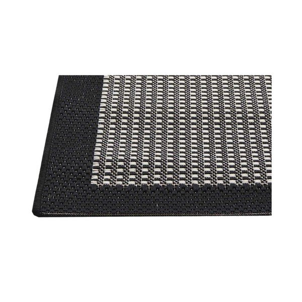 Juodas lauko kilimas Floorita Chrome, 160 x 230 cm-image-1