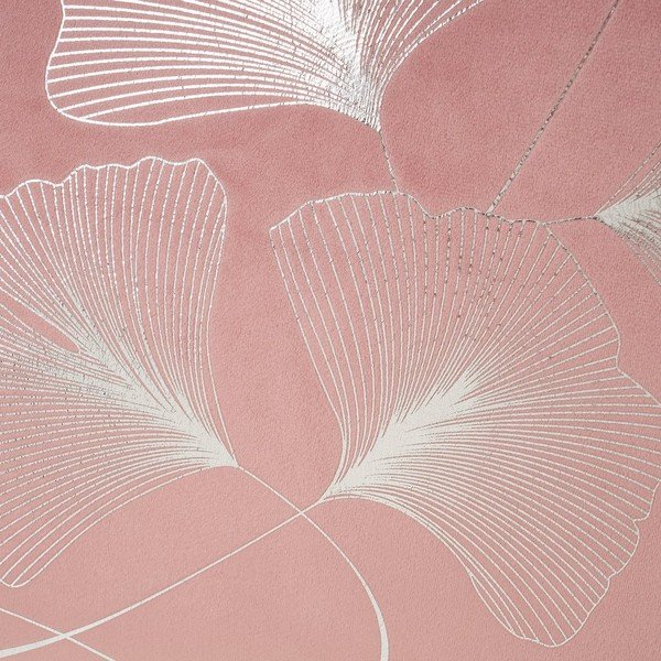 Iš velveto dekoratyvinė pagalvėlė 45x45 cm Ginkgo Mauve – Casa Selección-image-1