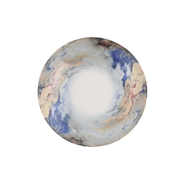 24 dalių abstrakčių porcelianinių indų rinkinys Güral Porselen-image-3