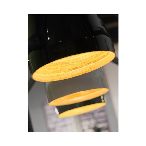 Pilka bambuko pakabinama lempa Citylights Saigon-image-1