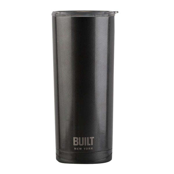 "Creative Tops Built" juodas nerūdijančio plieno kelioninis puodelis, 568 ml
