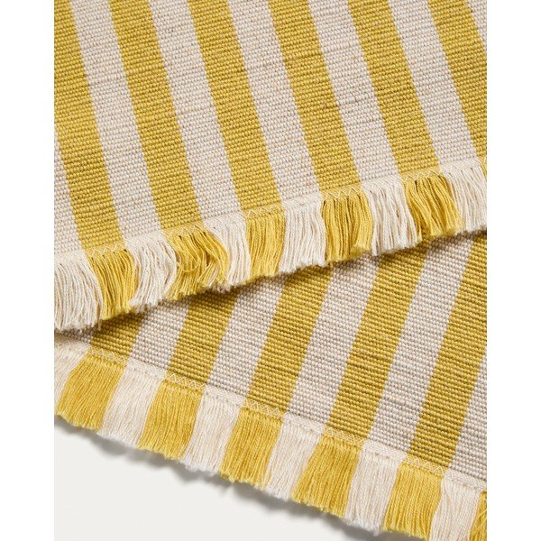 Iš tekstilės/iš džiuto padėkliukai 2 vnt. 35x50 cm Daltan – Kave Home-image-2