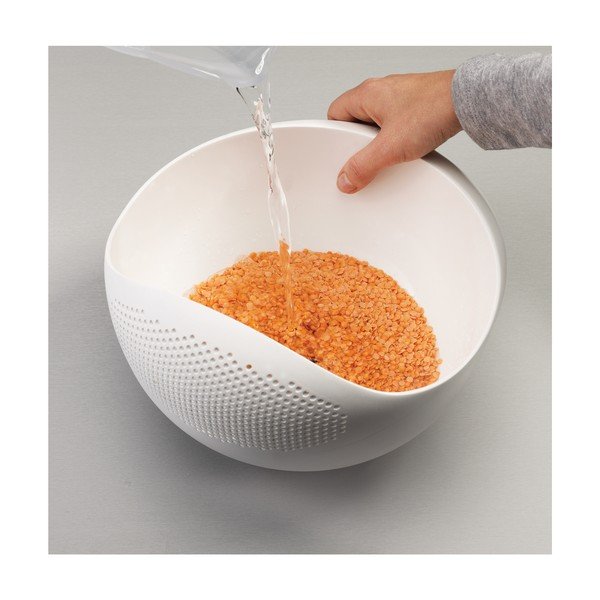Baltas dubuo su kiaurasamčiu Joseph Joseph Prep&Serve, 29 cm ilgio-image-1