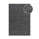 Rankų darbo iš vilnos mišinio kilimas tamsiai pilkos spalvos 160x230 cm Minerals – Flair Rugs