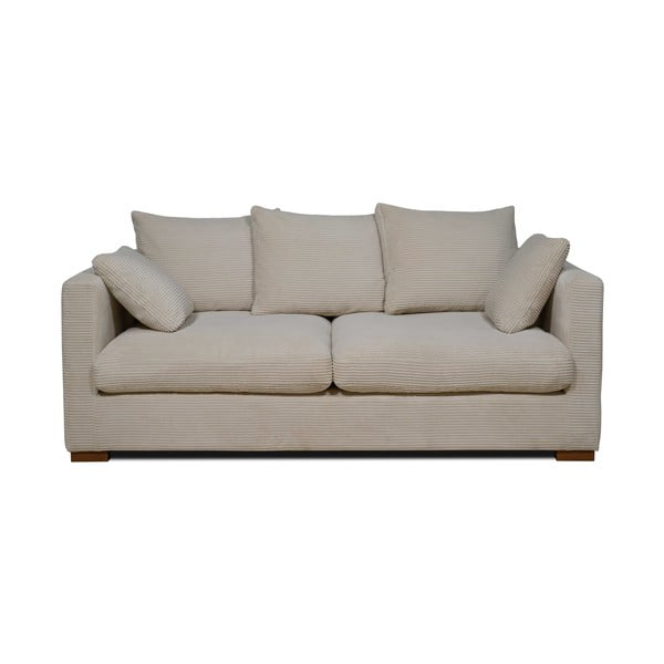 Sofa iš kordinio velveto smėlio spalvos 175 cm Comfy – Scandic