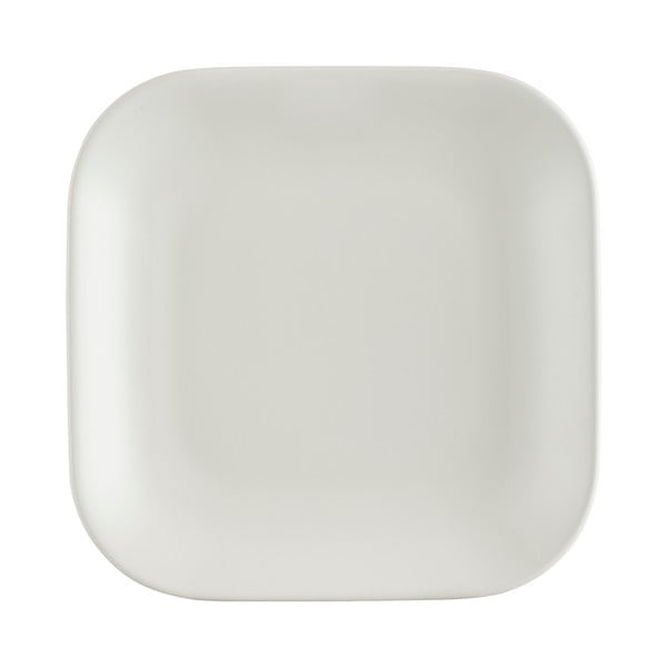 Kreminės baltos spalvos desertinė lėkštelė "Mason Cash Piazza", 21 x 21 cm